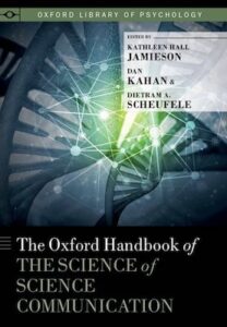 Oxford Handbook Science Comunication cover