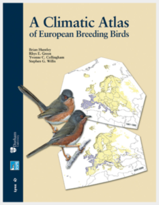 Climatic Atlas European Breeding Birds cover
