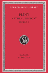 Pliny Natural History Loeb 1 cover