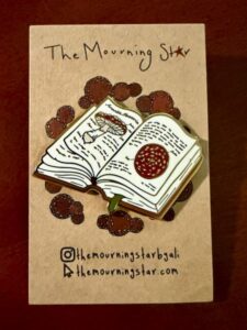 Mourning Star Mycology Field Guide Pin