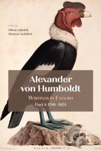 Humboldt Writings English Vol 1 cover